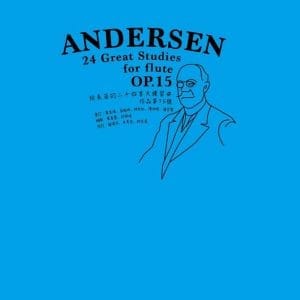 ANDERSEN給長笛的二十四首大練習曲，作品第15號﹝樂譜﹞