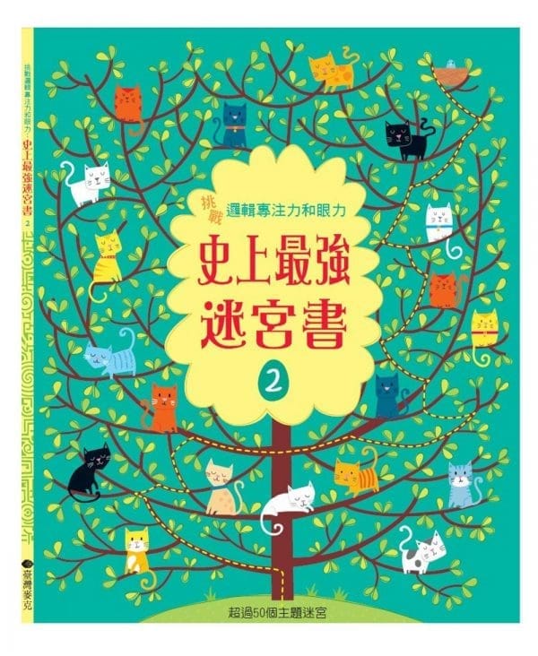 挑戰邏輯專注力和眼力：史上最強迷宮書2