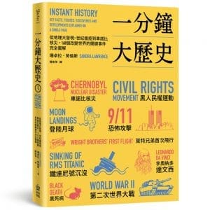一分鐘大歷史：從地理大發現、世紀瘟疫到車諾比核災，160個改變世界的關鍵事件完全圖解